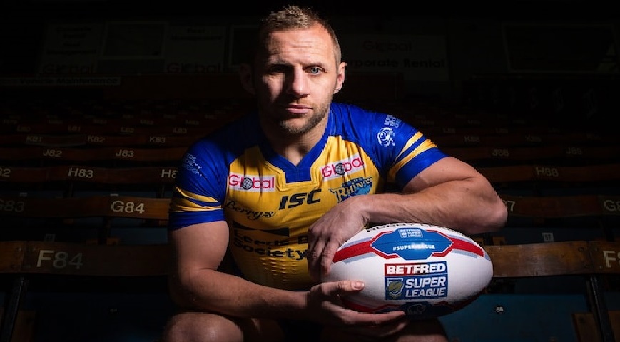 Former rugby league player and charity campaigner Rob Burrow